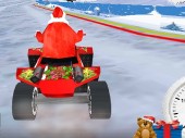 3D Santa ATV