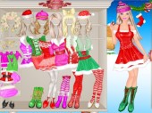 Barbie Christmas Dress Up