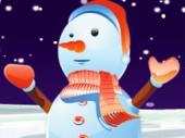 Cute Snowman Dress Up