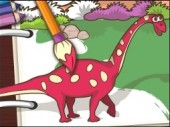 Dino Coloring Book