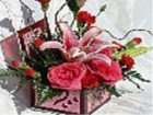 Floral Heart Jewelery Box Design Jigsaw