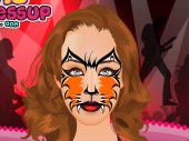 Katy Perry Cat Makeup