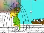 Parrot Adventure Coloring