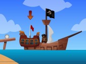 Pirate golf adventure