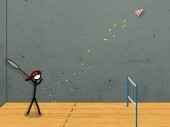 Stick Figure Badminton 2