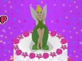 Tinkerbel Birthday Cake Decor